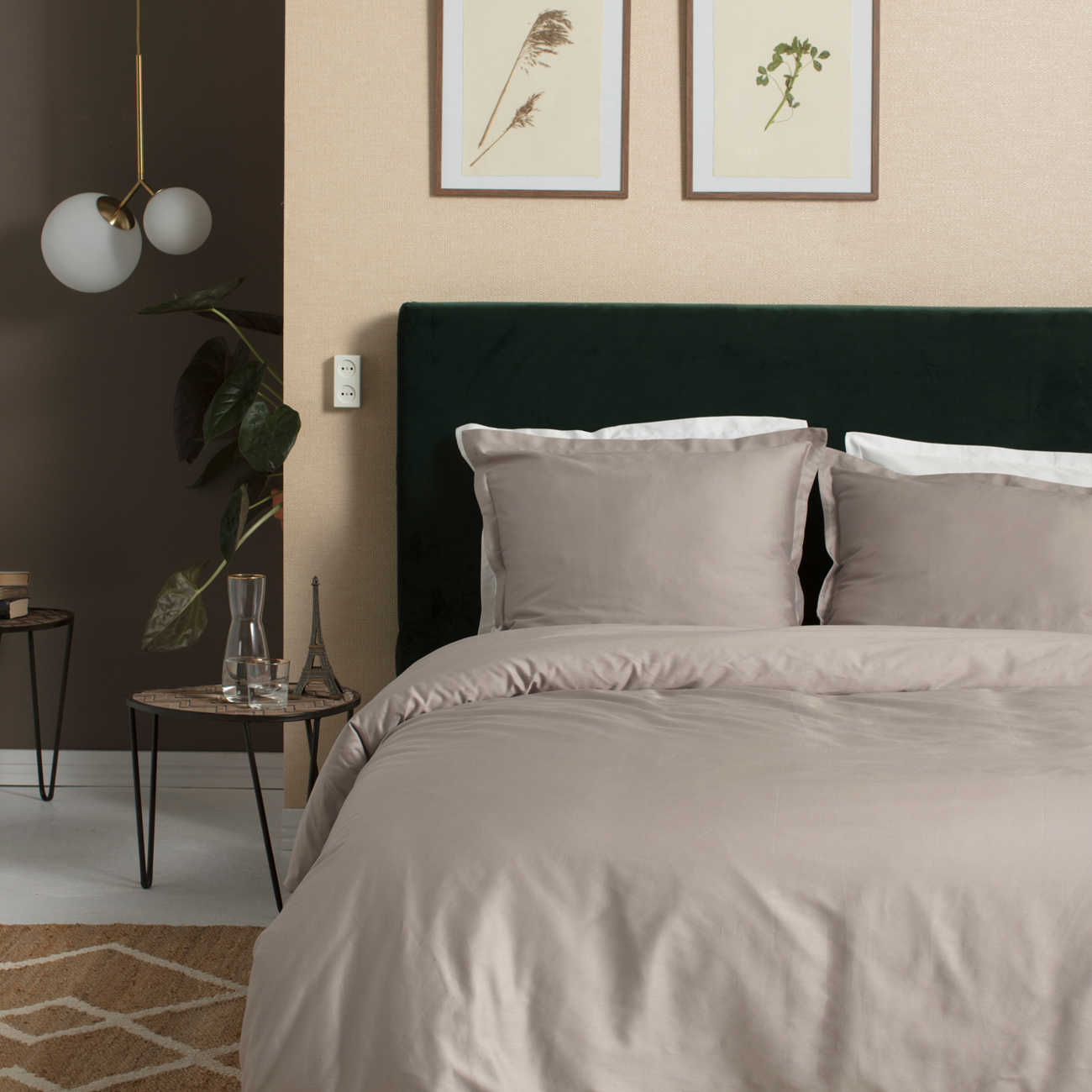 Cs 30 Taupe Duvet Cover Set King Size