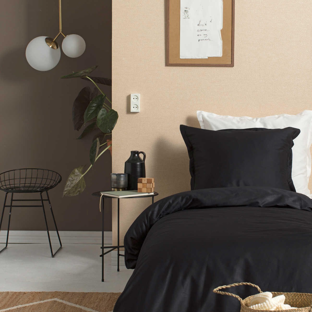 Cs 99 Black Duvet Cover Set Single Size