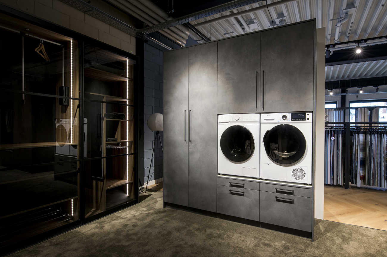 Wasmachinekast Allure Showroom Grijs Liggend (3)