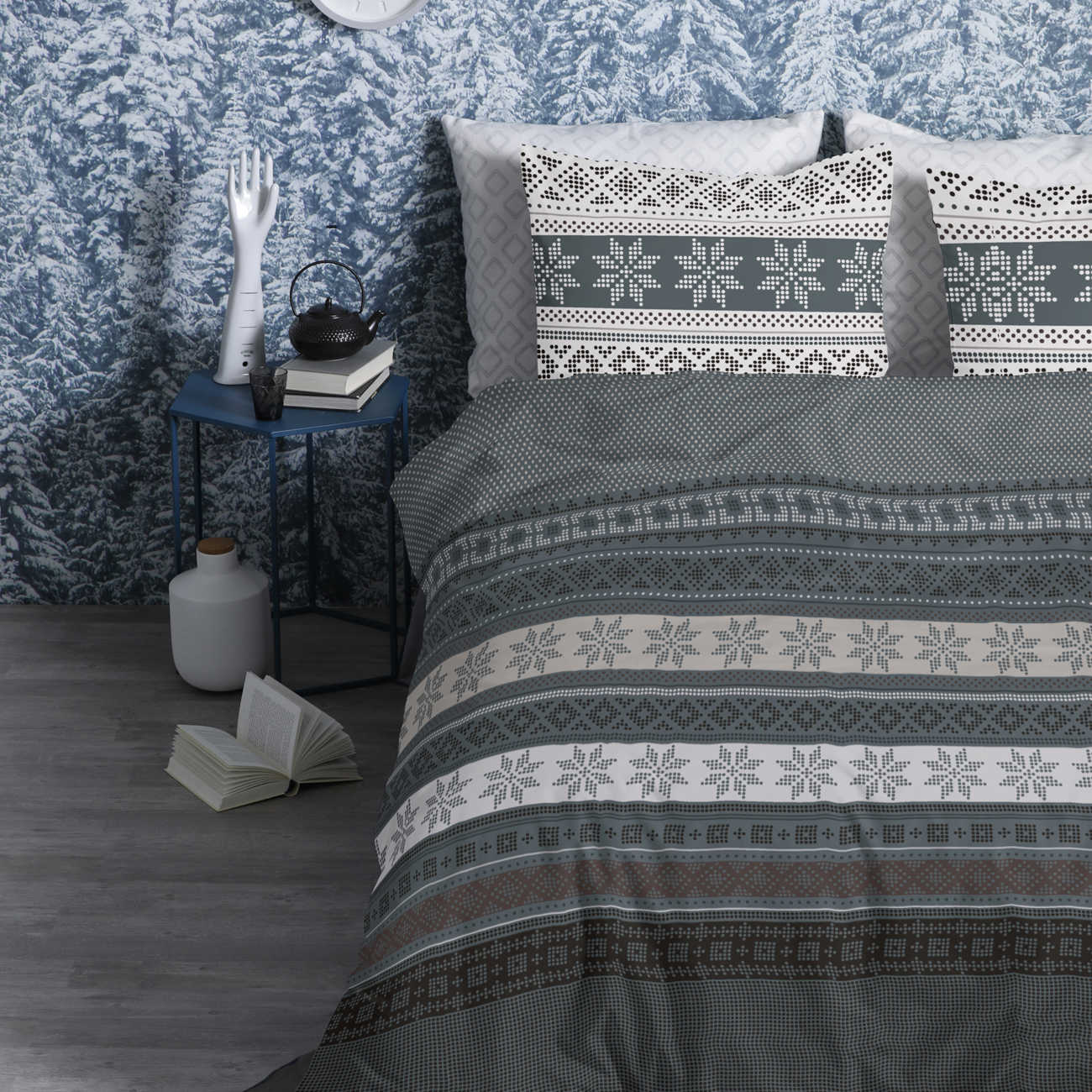 Cf Oslo Steel Grey King Size